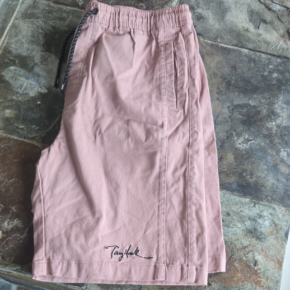 Tony Hawk Pink Cotton Shorts